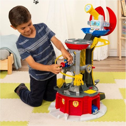  Bộ đồ chơi tháp quan sát PAW Patrol Mighty Pups Super PAWs Lookout Tower Playset 6053407 