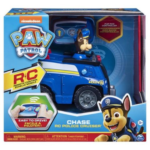  Xe điều khiển 6054189 PAW Patrol Chase Remote Control Police Cruiser 