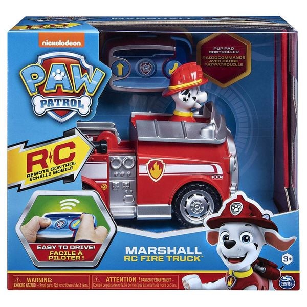 6054195 Paw Patrol Marshall RC Fire Truck