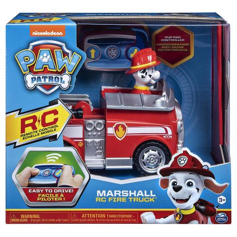  Xe điều khiển 6054195 Paw Patrol Marshall RC Fire Truck 