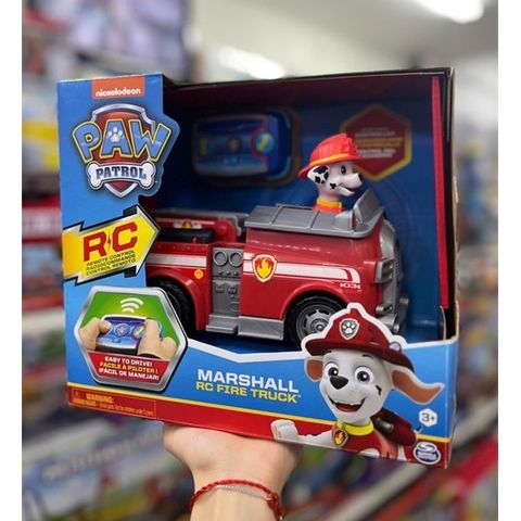  Xe điều khiển 6054195 Paw Patrol Marshall RC Fire Truck 
