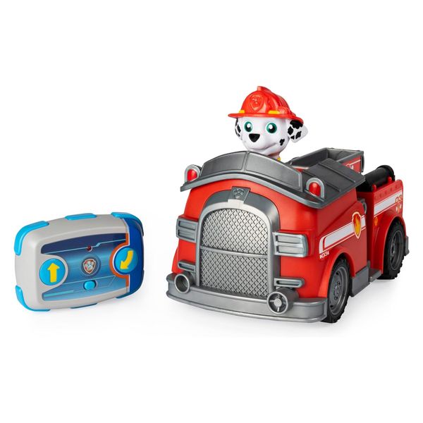 Đồ chơi xe cứu hoả điều khiển 6054624 - Paw Patrol, Marshall Remote Control Fire Truck With 2-way Steering-1