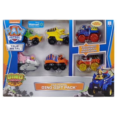  Set 6 mô hình xe cứu hộ PAW Patrol True Metal Dino Rescue Gift Pack, 6 Collectible Die-Cast Vehicles 