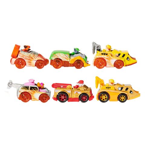  Spin Master Paw Patrol True Metal Spark Gift Pack of 6 Collectible Die-Cast Vehicles 