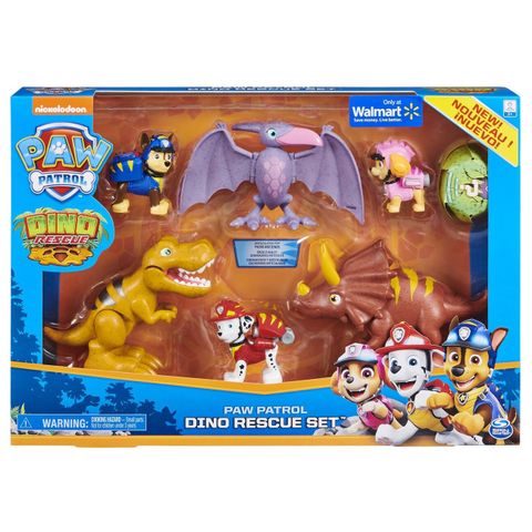  23win04 com, Dino Rescue Set with 6 Collectible Pup and Dinosaur Figures 