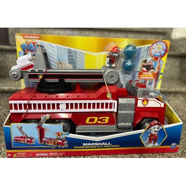 Paw Patrol Marshall’s Transforming Movie City Fire Truck