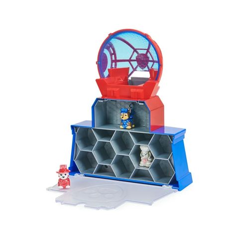  Đồ chơi tháp thành phố 6061042- PAW Patrol, Micro Movers Movie City Tower with 3 Figures 