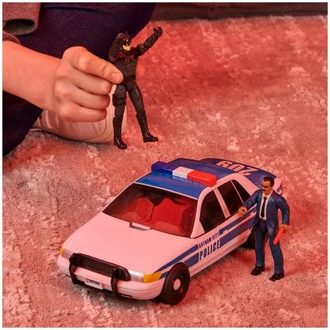  6061616 - DC Comics Batman & Lt Gordan Pack with 2 Figures and Vehicle Action 