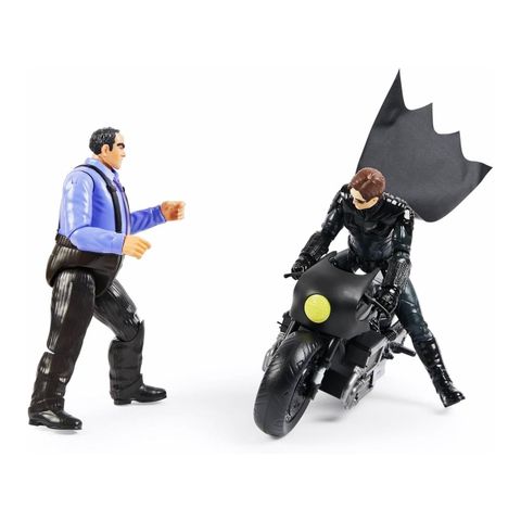  6062760 DC Comics Batman Batcycle Pack with 4 Figures (Target Exclusive) 