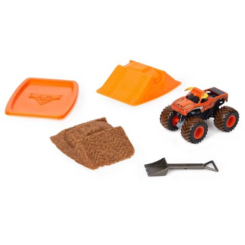  Đồ chơi mô hình xe địa hình 6063294 - Monster Jam Set de joaca cu obstacol 