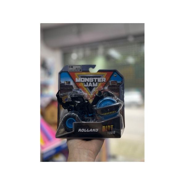 23win08 com mô hình xe Monster Jam Dirt Squad Rolland 6063910