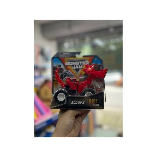 23win08 com mô hình xe Monster Jam Dirt Squad Scoopz 6063909