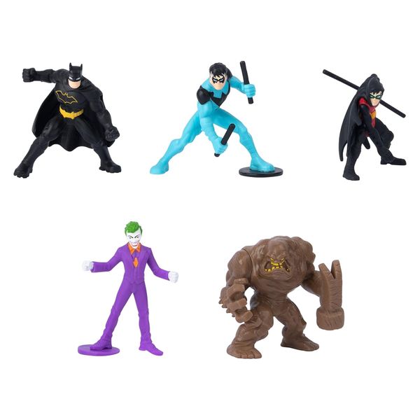 Set 5 mô hình 6064226 DC Comics, Batman 2-Inch Action Figure 5-Pack-1