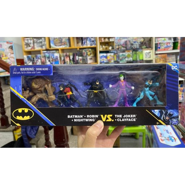Set 5 mô hình 6064226 DC Comics, Batman 2-Inch Action Figure 5-Pack-1