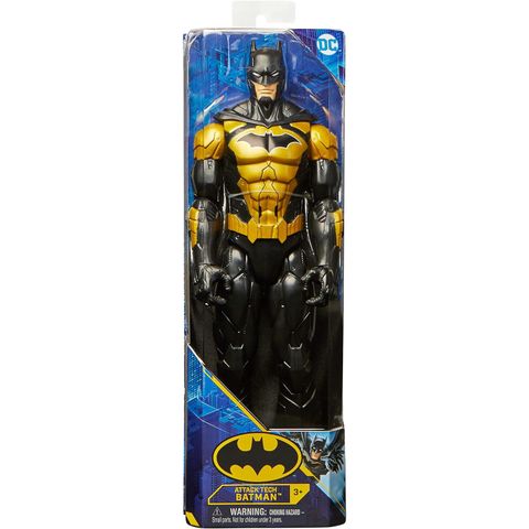  Đồ chơi mô hình nhân vật 6060480 - DC Comics Batman 12-inch Attack Tech Batman Action Figure 