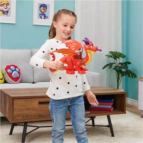  Đồ chơi Rồng thần chiến binh khổng lồ và chó cứu hộ 062105 - PAW Patrol Rescue Knights Sparks The Dragon 