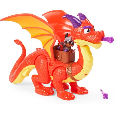  Đồ chơi Rồng thần chiến binh khổng lồ và chó cứu hộ 062105 - PAW Patrol Rescue Knights Sparks The Dragon 