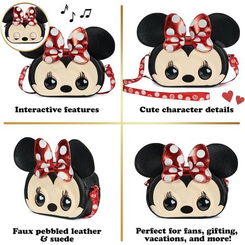  Đồ chơi ví thú cưng Purse Pets Disney Minnie Mouse Interactive Pet Bag 6067403 