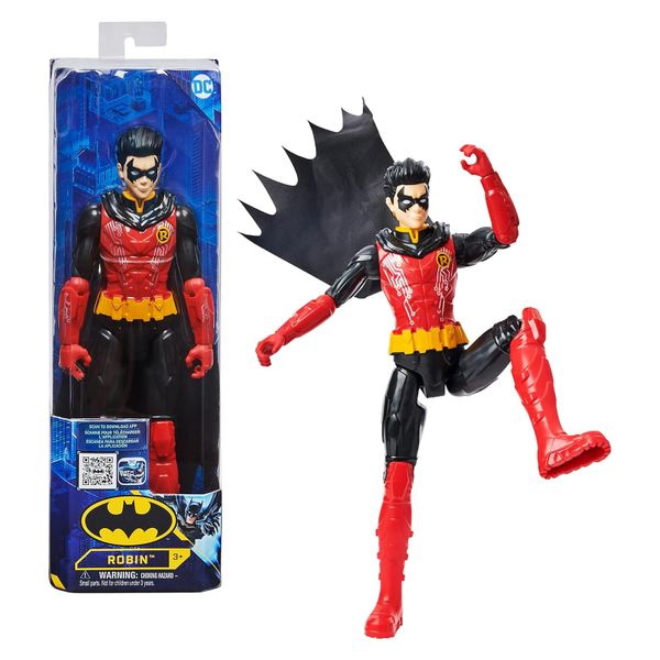 Đồ chơi mô hình nhân vật 12-inch Robin 6062923 - DC Comics Batman Action Figure-1