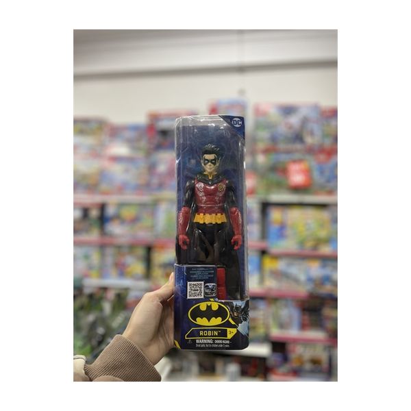 Đồ chơi mô hình nhân vật 12-inch Robin 6062923 - DC Comics Batman Action Figure-1