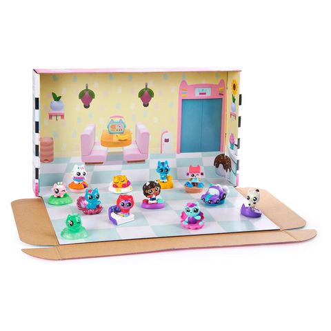  6062991 Dreamworks Gabby's Dollhouse Meow-Mazing Mini Figures Set - 12 Figures 