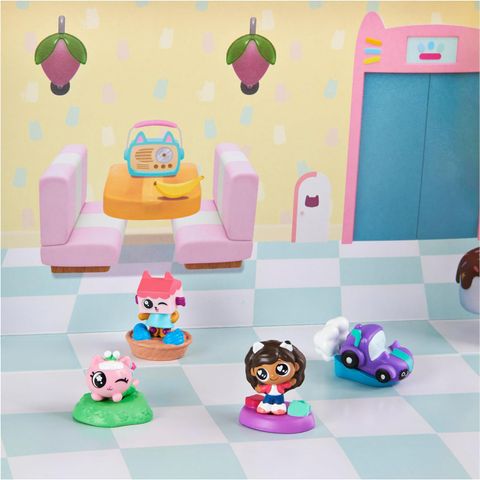  6062991 Dreamworks Gabby's Dollhouse Meow-Mazing Mini Figures Set - 12 Figures 