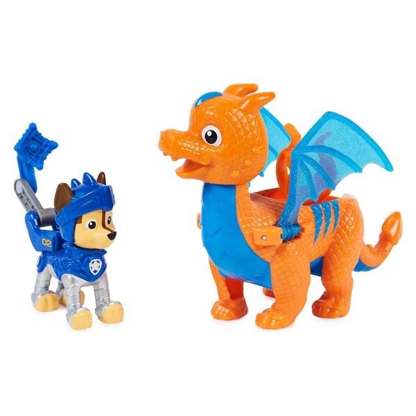 Bộ đồ chơi cứu hộ Paw Patrol RESCUE KNIGHTS Chase And Dragon Draco