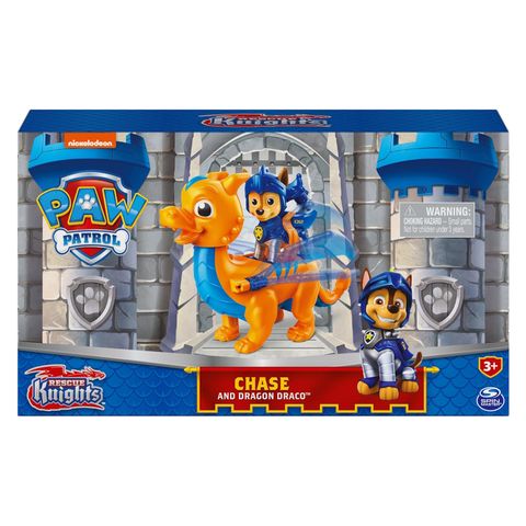  Bộ đồ chơi cứu hộ Paw Patrol RESCUE KNIGHTS Chase And Dragon Draco 