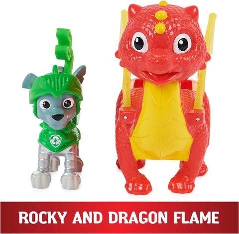 Bộ đồ chơi cứu hộ Rescue Knights Rocky and Dragon Flame Action Figures Set - 6063149 