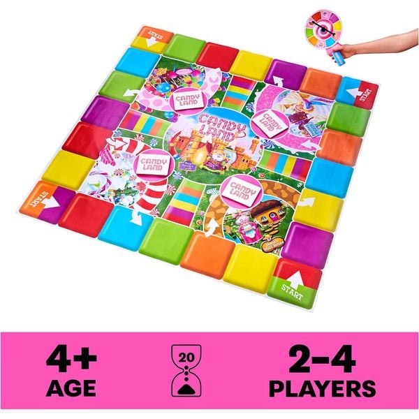 Trò chơi Board Game vùng đất kẹo 6063157 - Giant Candy Land Game for Kids Party