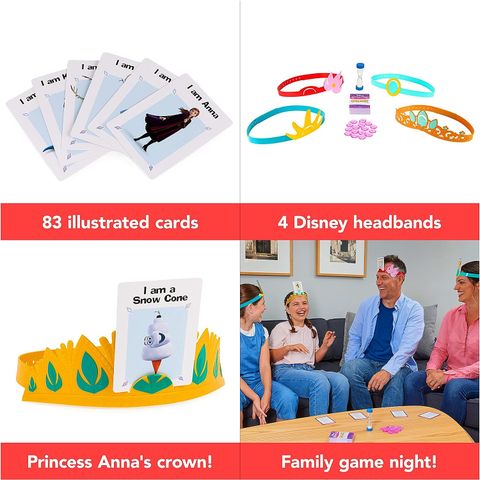  6063446 - Spin Master Games Disney Princess Headbanz Guessing Game 