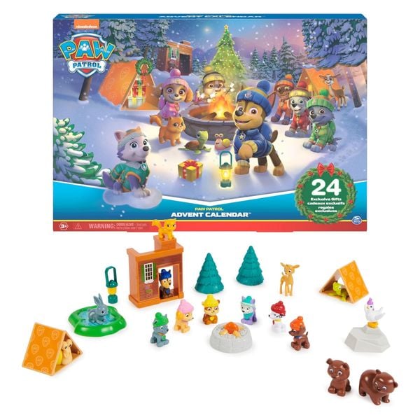 Mùa giáng sinh của biệt đội chó cứu hộ 6063791 - 2023 Advent Calendar with 24 Surprise Toys