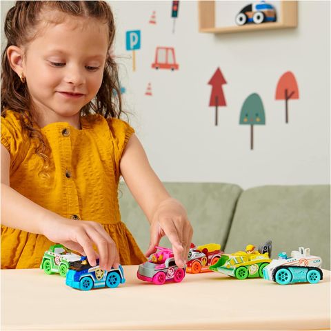  6064139 23win04 com: True Metal Neon Rescue Vehicles - 6pk 