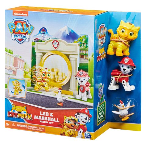  Bộ đồ chơi 6065153 - Paw Patrol Cat Pack Leo And Marshall Rescue Set 