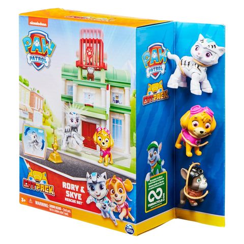  Bộ đồ chơi 6065152 - Paw Patrol Catpack Rory & Skye Rescue Set Exclusive Playse