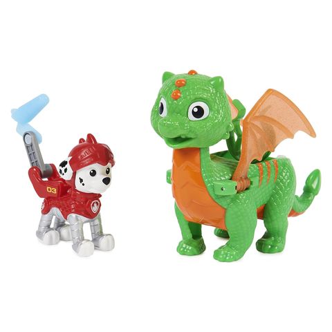  Bộ đồ chơi cứu hộ Paw Patrol, Rescue Knights Marshall and Dragon Draco Action Figures Set 