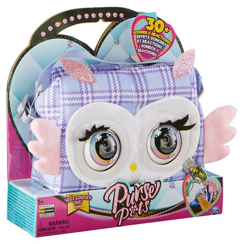  Túi đeo chéo 6065132 - PURSE PETS by Spin Master Hoot Couture Owl 