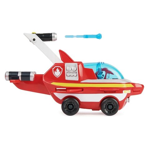  Đồ chơi máy bay 6065229 -Paw Patrol Aqua Pups Marshall's Dolphin Vehicle 