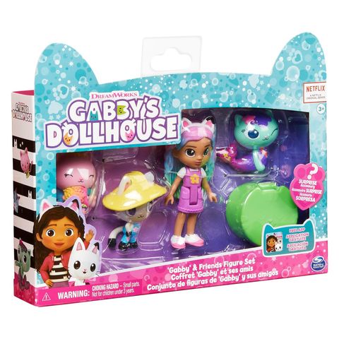  Đồ chơi búp bê và những người bạn 6065350 Gabby's Dollhouse Friends Figure Pack 
