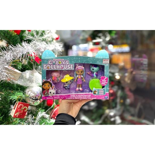 Đồ chơi búp bê và những người bạn 6065350 Gabby's Dollhouse Friends Figure Pack-1