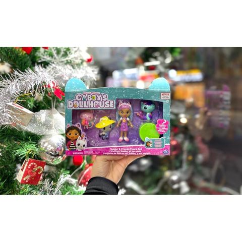  Đồ chơi búp bê và những người bạn 6065350 Gabby's Dollhouse Friends Figure Pack 