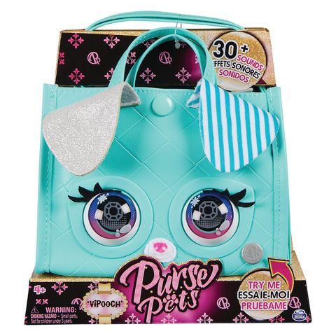  Đồ chơi túi xách thú cưng Purse Pets Totes Taschen Assortment(xanh) 6066416 