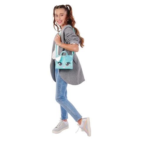  Đồ chơi túi xách thú cưng Purse Pets Totes Taschen Assortment(xanh) 6066416 