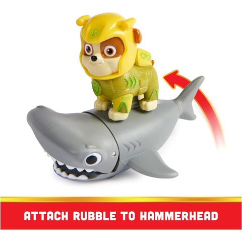  Đồ chơi Aqua Pups Rubble Hammerhead 