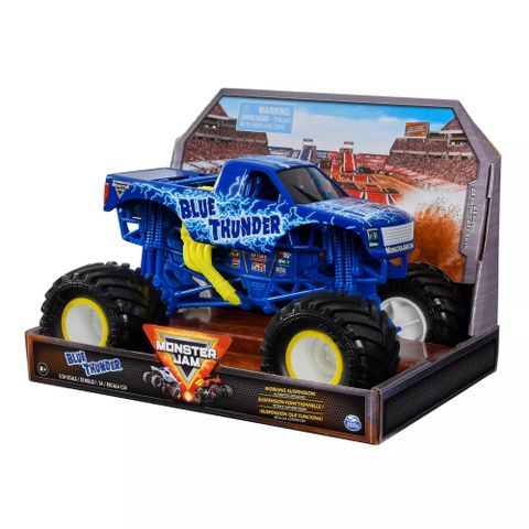 Đồ chơi mô hình xe 6056371- Monster Jam, Grave Digger Monster Truck 1:24 