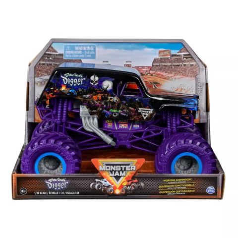  6056371- Monster Jam, Grave Digger Monster Truck 1:24 