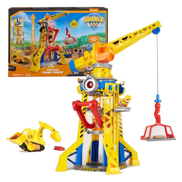 Bộ đồ chơi Rubble & Crew Rubble Barkyard Toy Vehicle Playset 6067015