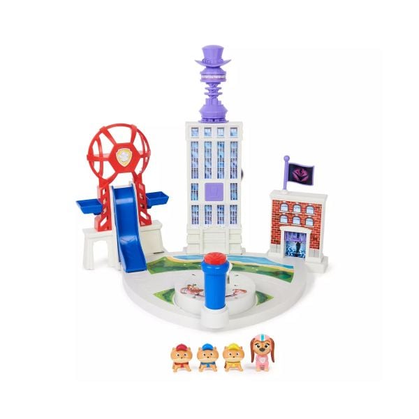 Bộ đồ chơi 6067028 Paw Patrol Mighty Movie: Liberty & Jr. Patrollers Playset Exclusive