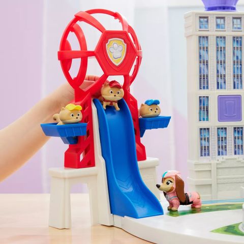  Bộ đồ chơi 6067028 Paw Patrol Mighty Movie: Liberty & Jr. Patrollers Playset Exclusive 