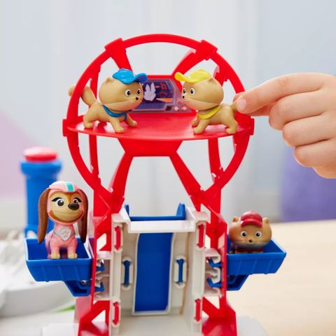  Bộ đồ chơi 6067028 Paw Patrol Mighty Movie: Liberty & Jr. Patrollers Playset Exclusive 